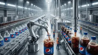 How Pepsi Is Made Today 🥤 | Inside the Modern Soda Factory