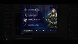 CRYPTOBLADES PLAY TO EARN UPDATE ON HOW TO REFORGE WEAPON
