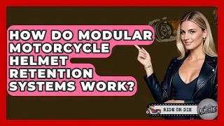 How Do Modular Motorcycle Helmet Retention Systems Work? - Ride or Die Motorcycles
