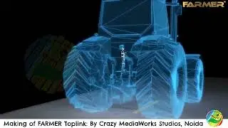 Making of 'Toplink' for brand Farmer || Manufacturing of Tractor Top Link || 3D Animation Video