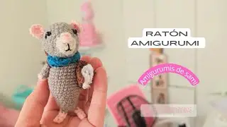 Ratón  crochet fácil  ( pasó a paso ) ratón pequeño a crochet