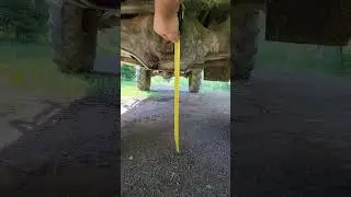 А сколько см у вас клиренс?