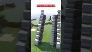 Minecraft: Better Automatic Stairs! #shorts