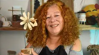 Olha só como fazer essa Flor em madeira | Tutorial Passo a Passo
