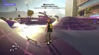 Skate weando un rato