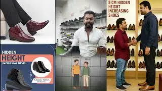 Elegant Men's Elevator Boots &ndash; Gain 9CM Height with Invisible Heel | Bxxy Shoes | #elevatorshoes