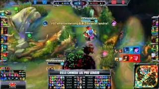 Vici vs Snakes Game 1 Highlights ( Vici Gaming vs Team Snake )  - 2015 Spring LPL W4D3