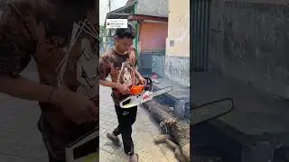 diluar nalar japan tekhnology chainsaw apr ap1800 2 tak ringan cocok untuk motong kayu