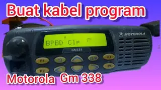 Buat kabel program motorola gm 338