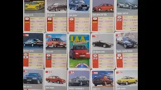 IAA 1991 Premieren - FX-Schmid -Auto- Quartett