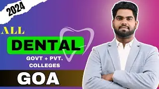 Goa Dental Medical College, GOA BDS cutoff 2024 , bds college tution fee in Goa 2024 #neet2024 #bds