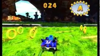 Sonic & Sega All-Stars Racing - Rank AAA: Mission #4 - Treasure Island!