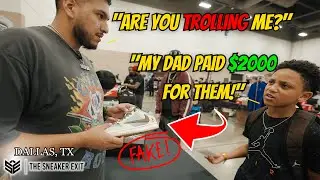 HE BROUGHT US FAKES WHILE WE CASHED OUT AT SNEAKER EXIT DALLAS 2023!