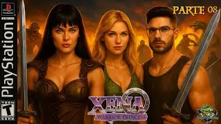 🎮Gameplay de Xena Warrior Princess Legendado em Português PS1 Parte 08 - A morte do Dragão, Golem🐉🗿