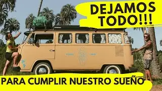 🤯Pareja Argentina DEJAN TODO para VIAJAR EN KOMBI❗[ de ARGENTINA a ALASKA] NUESTRA HISTORIA🤩#uruguay