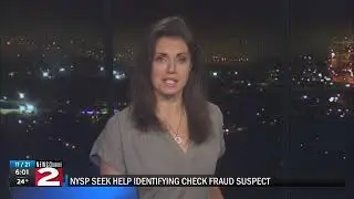 NYSP need help identifying alleged check fraud suspect
