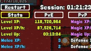 Rucoy online - lvl 715 (fully sped up farm)