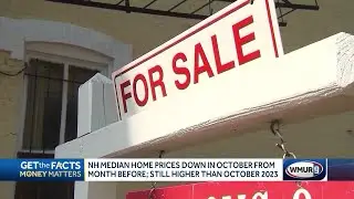 New Hampshire median home prices down in October from month before; still higher than October 2023
