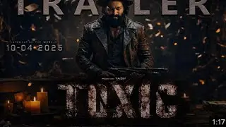 TOXIC Trailer🔥 | Yash New Movie | Goosebumps Action | Blockbuster Loading 💥 #viraltrailer #viral