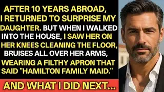 I Came Home At Dawn After 10 Years Abroad — My Neighbor Whispered “Don’t Ring Her Bell Yet… Wait