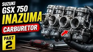 Suzuki gsx 750 inazuma carbureor part 2