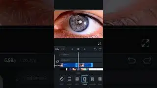 Eye Zoom effect | vn video editor tutorial #shorts