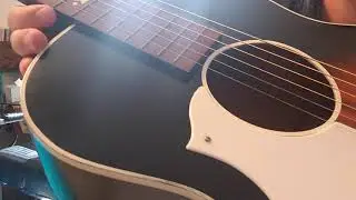 Vintage Harmony Stella S-70 review & demo campfire  / parlor guitar  3/4 scale Made in USA