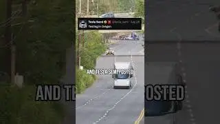 Tesla Semi TESTING in Oregon! 🚛⚡👀 #tesla #oregon #nowyouknow