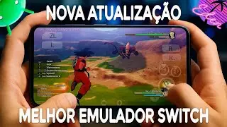 TESTANDO JOGOS ! Nova ATUALIZA&Ccedil;&Atilde;O do EDEN EMULADOR mudou TUDO!! Melhor EMULADOR de NINTENDO SWITCH !