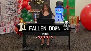 Fallen Down (Undertale) - Piano Cover at Recital V 🎹✨