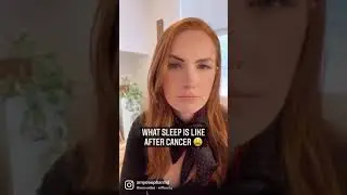 CAN'T SLEEP AFTER CANCER? WATCH THIS!