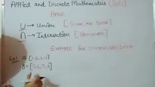 Sets chapter basic applied discrete mathematics trick(@ 