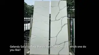 Solid Surface Marble Vein New Color which one do you like