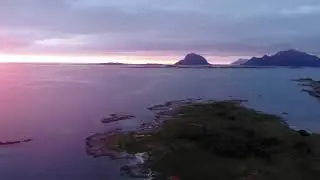 Mel&ouml;y 2019 Skagen i midnattssol