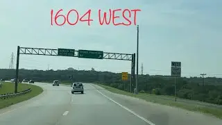 Driving through 1604 W. San Antonio, Texas