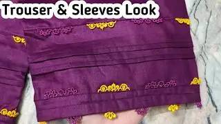 Bachi Hui Lace Se New Trouser Design ✨ Easy Stitching
