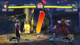 Ultra Street Fighter IV Battle: Juri vs M. Bison