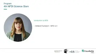 NFDI Science Slam 2025: NFDI &ndash; can you give me an example?