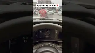 Toyota hyryder city mileage 😱&hellip; #hyryder #mileage #india #toyotahyryder #suv #effectking #elchombo