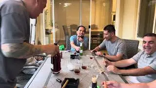 Khader 50th cigar break