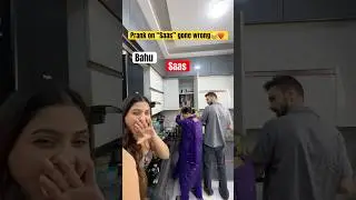 Prank on &ldquo;Saas&rdquo; gone wrong😂❤️ #ytshorts #shorts #shortvideos #youtubeshorts #youtubevideos #comedy