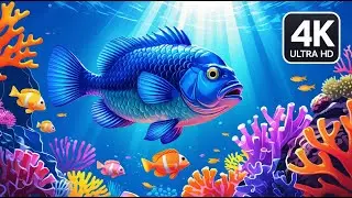 Ocean Life 4K &ndash; Vibrant Marine Life with Calming Music for Sleep & Serenity #28