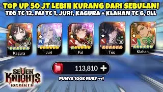 MELIHAT ACCOUNT SULTAN! TOP UP LEBIH DARI 50 JT KURANG DARI SEBULAN DI SEVEN KNIGHTS REBIRTH!