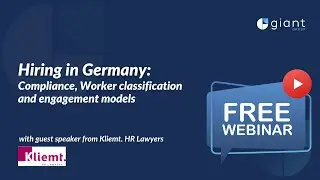 Hiring in Germany Compliance, Worker Classification and Engagement Models