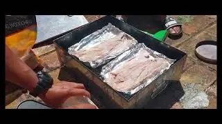Smoking Fish in a portable Hot Smoker