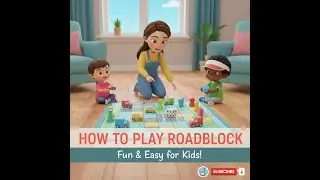 How to play roadblocks| Animated videos for kids| children learning| kids development |kids Games