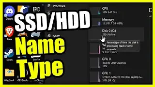 How to Find SSD or HDD name, Capacity, and type on Windows 11