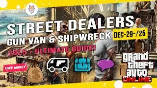 GTA Online: Street Dealers, Gun Van & Shipwreck Locations (December 29th 2025) - Ultimate Guide!