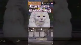 Behemoth Project Tips | How To Feed the Behemoth to get Energy ⚡ | Infinity Nikki Guide