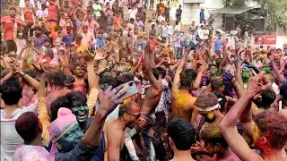 4K |Banaras Ki Holi 2022 | Assi Ghat Ki Holi #varanasi godowlia #assighat #anishverma #banaraskiholi
